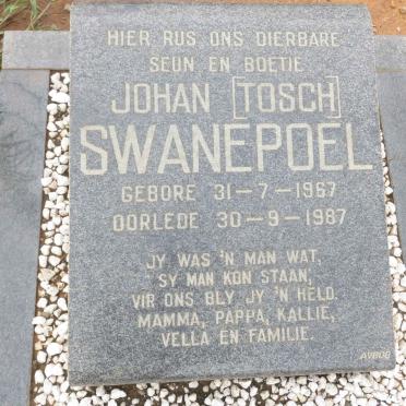 SWANEPOEL Johan 1967-1987