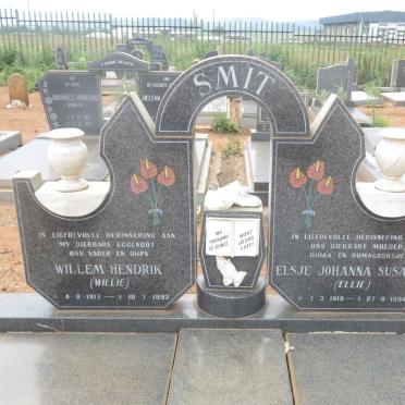 SMIT Willem Hendrik 1917-1992 &amp; Elsje Johanna Susanna 1918-1994