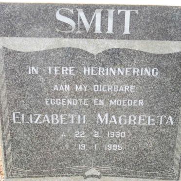 SMIT Elizabeth Magreeta 1930-1995