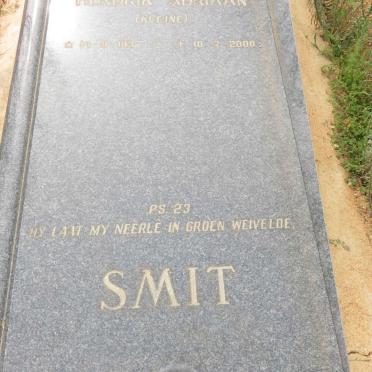 SMIT Hendrik Adriaan 1937-2000