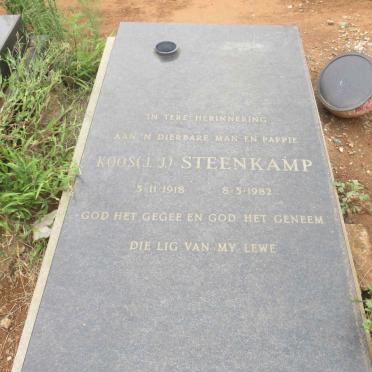 STEENKAMP J.J. 1918-1982
