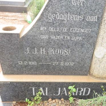 TALJAARD J.H.H. 1913-1972