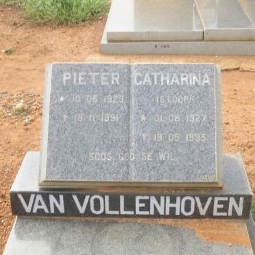 VOLLENHOVEN Pieter, van 1923-1991 &amp; Catharina STOOP 1927-1995