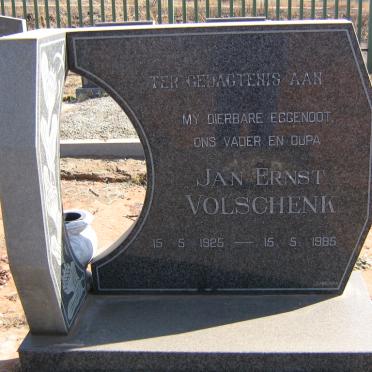 VOLSCHENK Jan Ernst 1925-1985