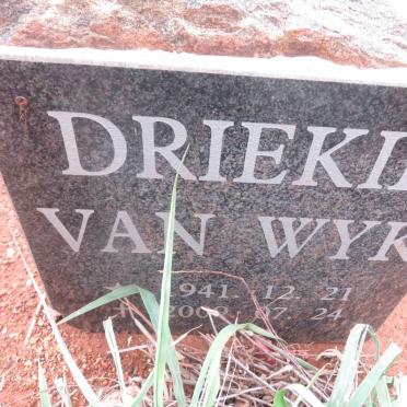 WYK Driekie, van 1941-200?