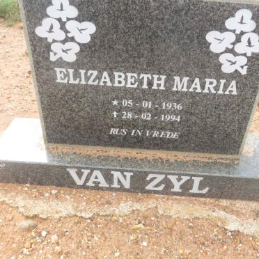 ZYL Elizabeth Maria, van 1936-1994