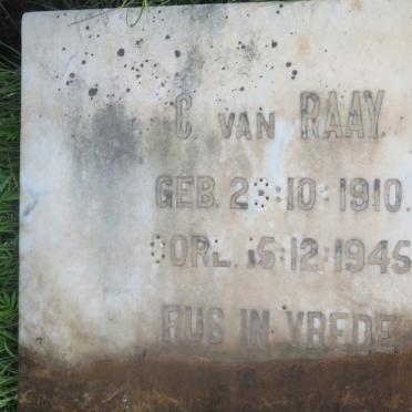 RAAY C., van 1910-1945