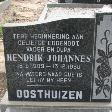 OOSTHUIZEN Hendrik Johannes 1909-1980 &amp; Engela Maria 1907-1996