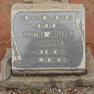 COMBRINK Martha Johanna 1899-1948