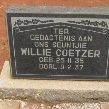 COETZER Willie 1935-1937