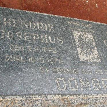 COMBRINK Hendrik Josephus 1882-1972 &amp; Hester Catharina LAUBSCHER 18??-19??