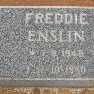 ENSLIN Freddie 1948-1950