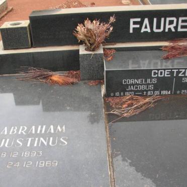 FAURE Abraham Justinus 1893-1969