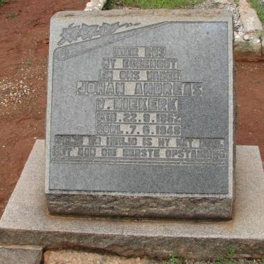 NIEKERK Johan Andreas, van 1862-1948 &amp; Johanna Elizabeth STANDER 1883-1958