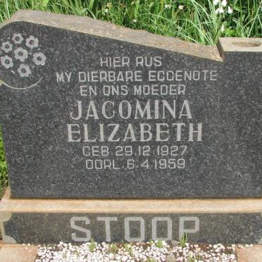 STOOP Jacomina Elizabeth 1927-1959