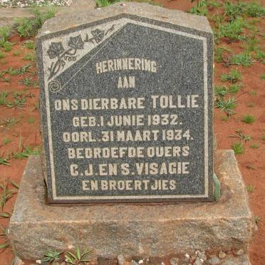 VISAGIE Tollie 1932-1934