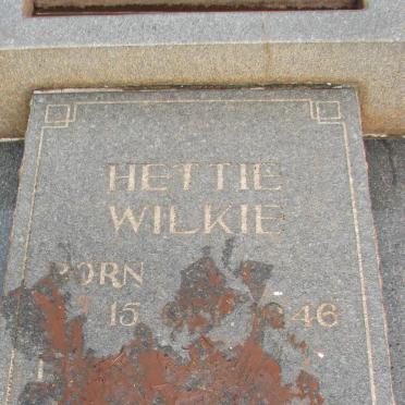 WILKIE Hettie 1946-19?8