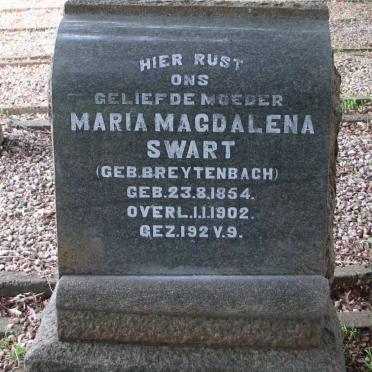 SWART Maria Magdalena nee BREYTENBACH 1854-1902