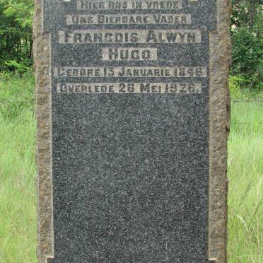 HUGO Francois Alwyn 1848-1926