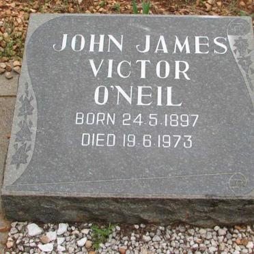 O'NEIL John James Victor 1897-1973