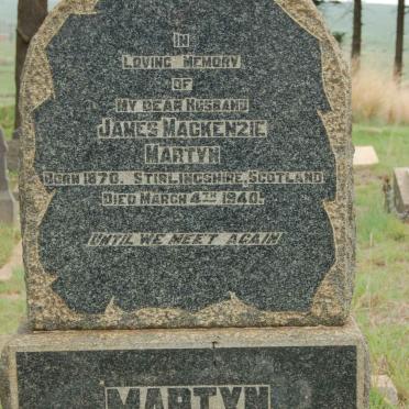 MARTYN James MacKenzie 1870-1940