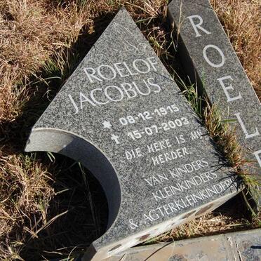 BURGER  Roelof Jacobus 1915-2003