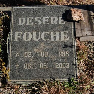 FOUCHE Desiré 1986-2003