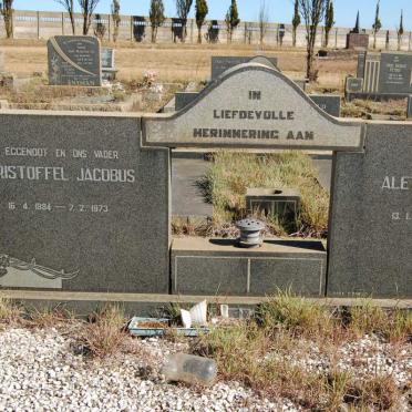 Merwe Christoffel Jacobus, van der 1884-1973 &amp; Aletta Cornelia BOTHMA 1887-1977