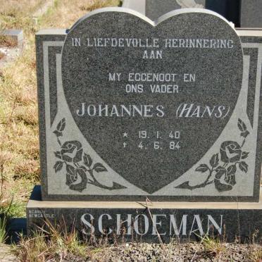 SCHOEMAN Johannes 1940-1984
