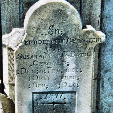 BOTHA Susara Maria 1882-1891