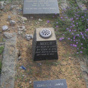 JAGER Cornelius Janse, de 1887-1947 :: DE JAGER Cornelis Janse 1918-1997