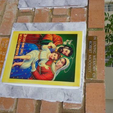 Mpumalanga, BARBERTON, St. Anthony's Catholic Church, Memorial wall