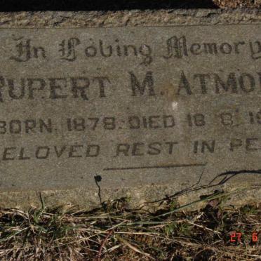 ATMORE Rupert  M. 1878-1966