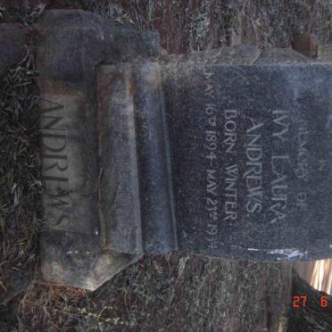 ANDREWS Ivy Laura nee WINTER 1894-1934