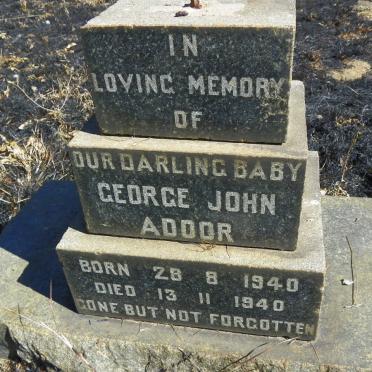 ADOOR George John 1940-1940
