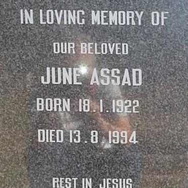 ASSAD June 1922-1994