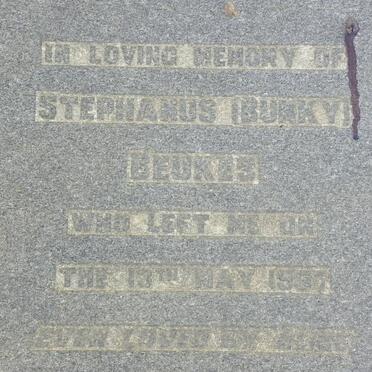 BEUKES Stephanus -1957