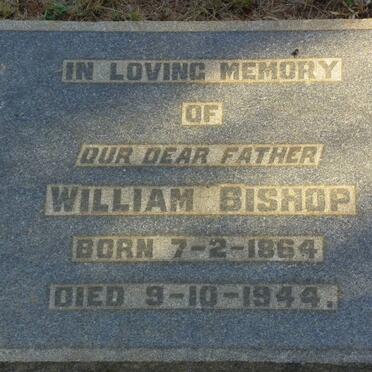 BISHOP William 1864-1944