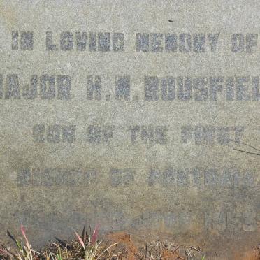 BOUSFIELD H.M. -1953