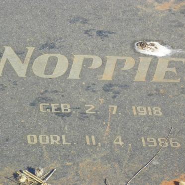 BOTHMA Noppie 1918-1986