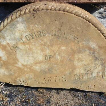 BUTLER Thomas Martin -1887_1