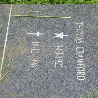 CRAWFORD Thomas 1922-1996