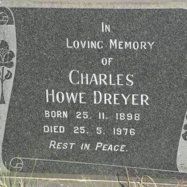 DREYER Charles Howe 1898-1976