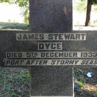 DYCE James Stewart -1933