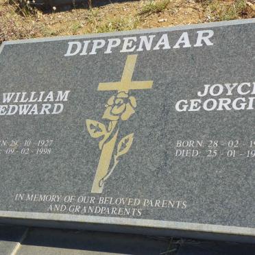 DIPPENAAR William Edward 1927-1998 &amp; Joyce Georgina 1932-1995