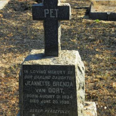 DORT Jeannette Brenda, van 1934-1938