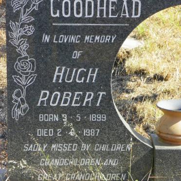 GOODHEAD Hugh Robert 1899-1987