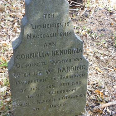 HARDING Cornelia Hendrina -1896