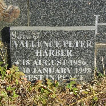 HARBER Vallence Worick 1931-1979 &amp; Roselyn Violet 1932- :: HARBER Vallence Peter 1956-1998
