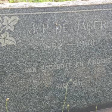 JAGER J.P., de 1882-1966